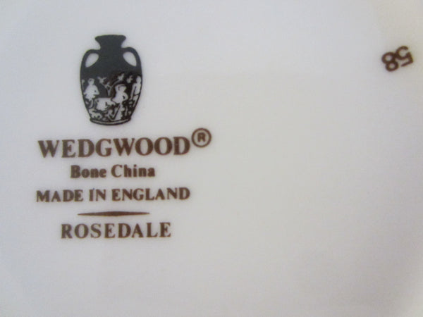Wedgwood Bone China Hexagon Rosedale Floral Dresser Box - Designer Unique Finds 