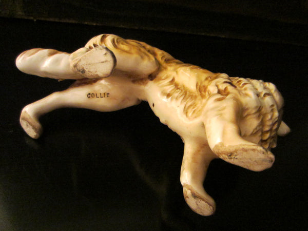 Collie English Ceramic Dog Hand Painted Stamped - Designer Unique Finds 
 - 4