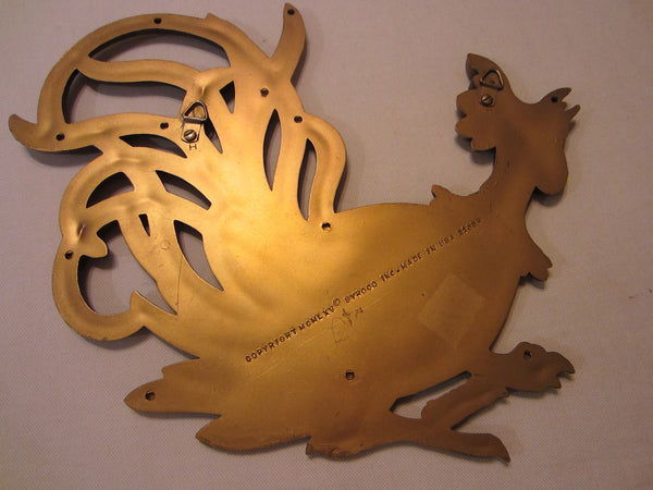 Syroco Mid Century Golden Roosters Composition Wall Decor - Designer Unique Finds 
 - 3