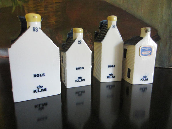 Blue Delft Liquor Decanters Ceramic Buildings Made In Holland - Designer Unique Finds 
 - 2