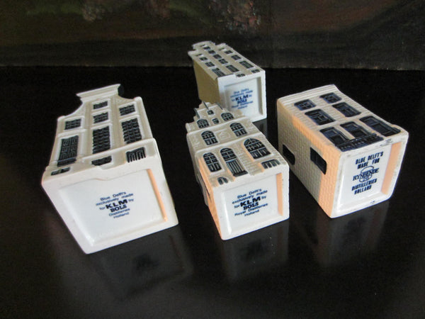 Blue Delft Liquor Decanters Ceramic Buildings Made In Holland - Designer Unique Finds 
 - 5
