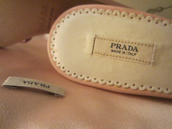 Prada Milan Pink Sandals Nieman Marcus 95th Anniversary Exclusive - Designer Unique Finds 