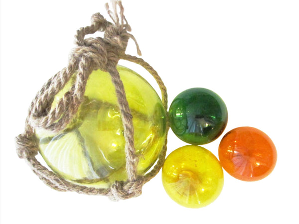 Floating Blown Glass Buoy Collection - Designer Unique Finds 