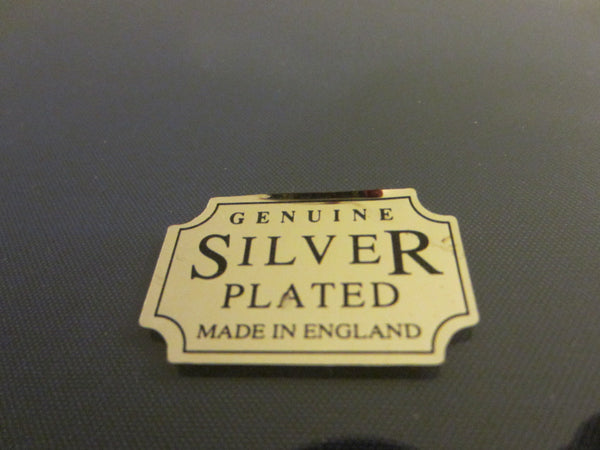 Sheffield England Genuine Silver Plated Photo Frame - Designer Unique Finds 