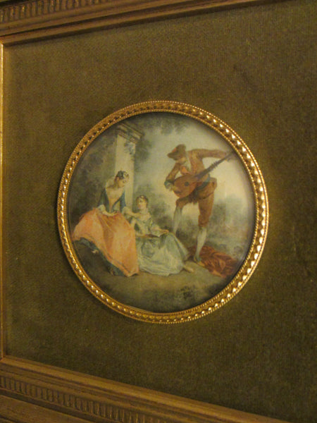 B & S Creation New York Romantic Medallion Wall Arts In Pair - Designer Unique Finds 