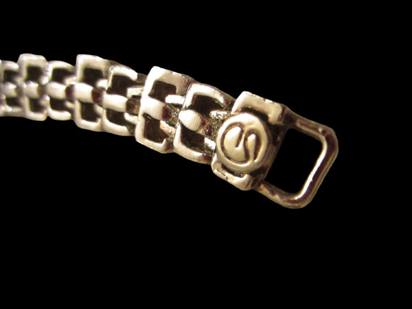 St John Silver Designer Beaded Bracelet