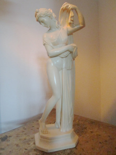 A Santini  Italian Sculpture Made In Florence Italy Signed Labeled - Designer Unique Finds 