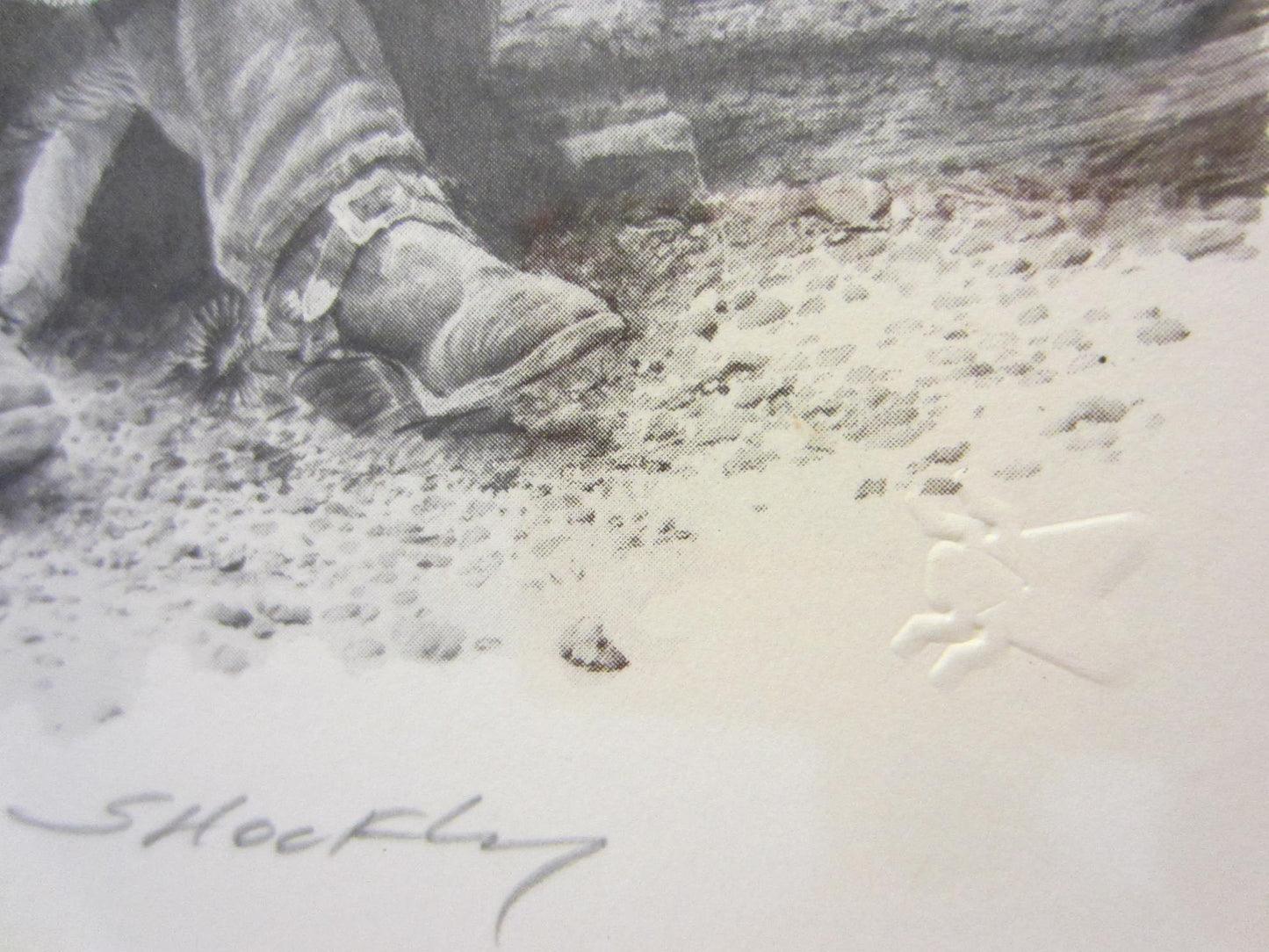 Robert Shoofly Shoflet Animated Western Signed Drawings - Designer Unique Finds 