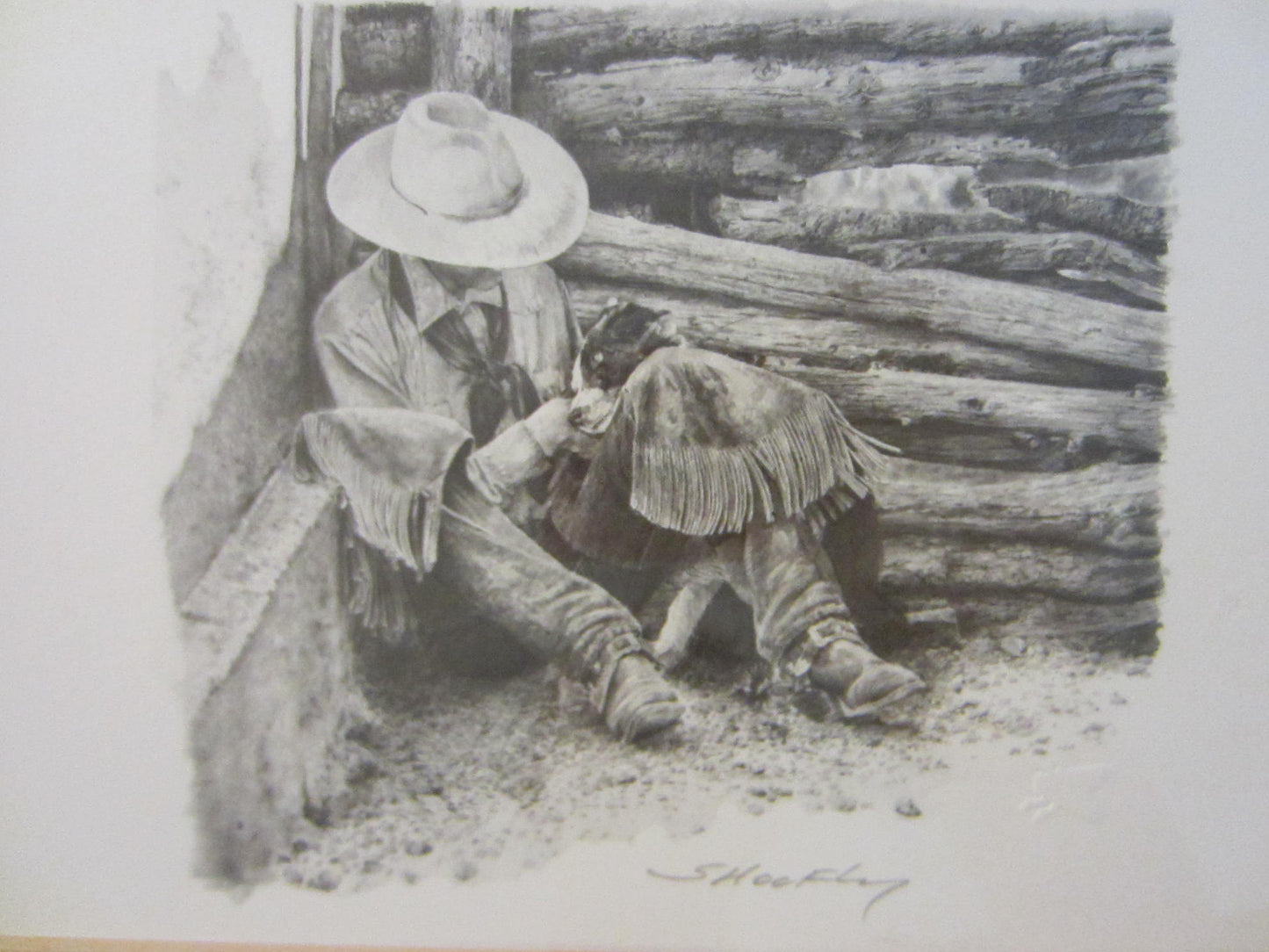 Robert Shoofly Shoflet Animated Western Signed Drawings - Designer Unique Finds 
 - 7