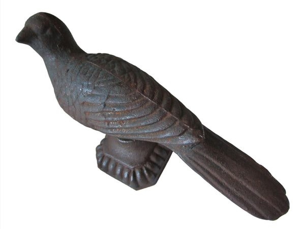 Cast Iron Bird Sculpture With Signature - Designer Unique Finds 
 - 2