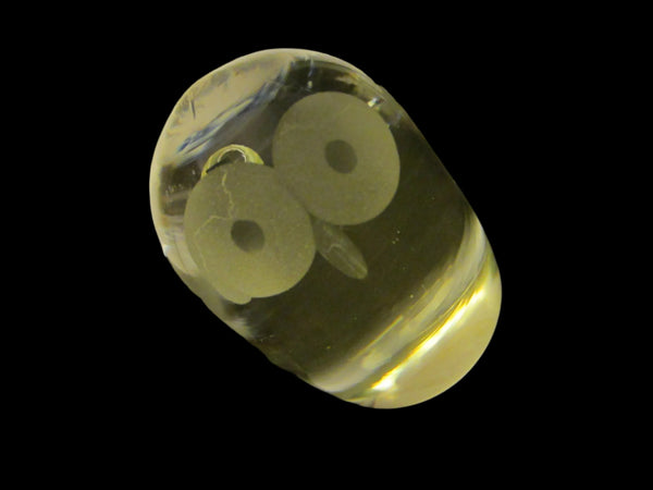 Hadeland Norway Egg Shape Crystal Owl - Designer Unique Finds 
 - 3