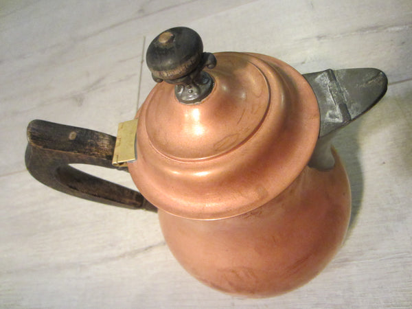 Copper Kettle Empire Style Tea Coffee Pot