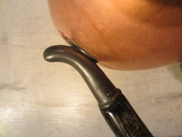Copper Tea Kettle Empire Style Wood Finial Handle - Designer Unique Finds 
 - 4
