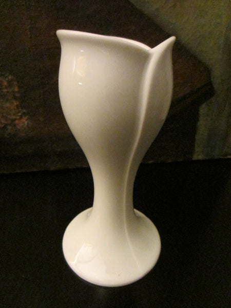 Royal Porzellain Bavaria KPM West Germany White Candlestick - Designer Unique Finds 