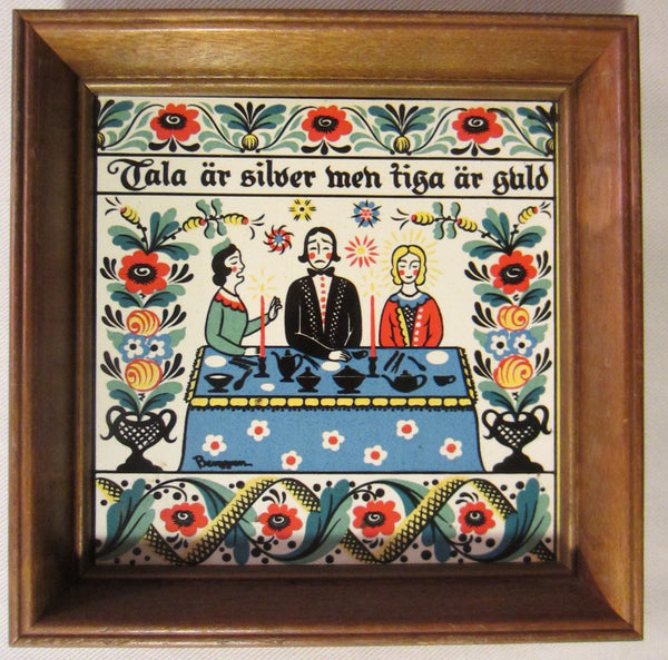 Suite Berggren Swedish Ceramic Inscribed Tiles - Designer Unique Finds 
 - 7