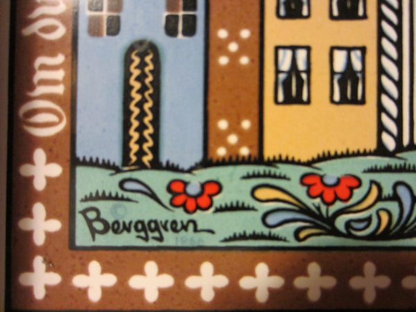 Suite Berggren Swedish Ceramic Inscribed Tiles - Designer Unique Finds 
 - 10