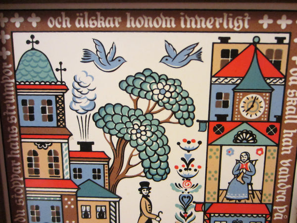 Berggren Ethnic Swedish Ceramic Tiles Suit