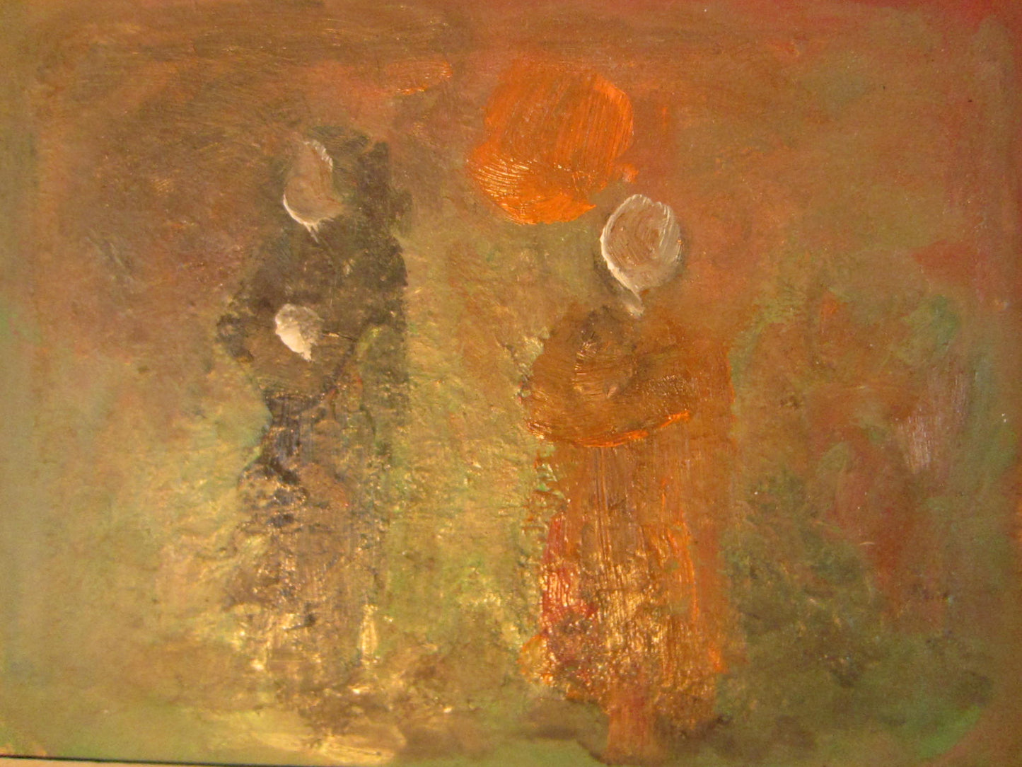 Roky Roka Fine Oil Base Collection Figures Abstract Portrait