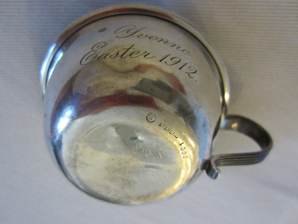 Woodside Sterling Co Silver Cup Nursury Rhyme - Designer Unique Finds 