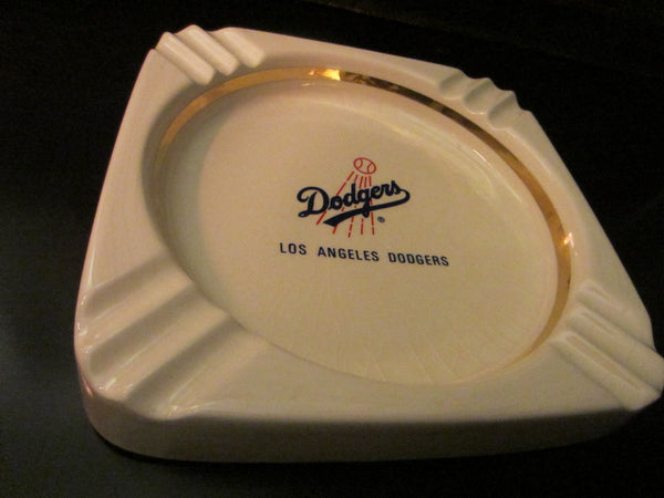 Los Angeles Dodgers Sport Memorabilia Ceramic Ashtray - Designer Unique Finds 